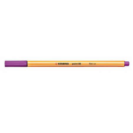 748-ROTULADOR PUNTA FINA POINT 88 0.4MM LILA STABILO 88/58