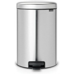 7485-PAPELERA ACERO CON PEDAL 30L PULL IMPORT DP506