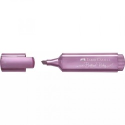 7529-MARCADOR TEXTLINER "METALICO". COLORES: RUBI. FABER CASTELL 154691