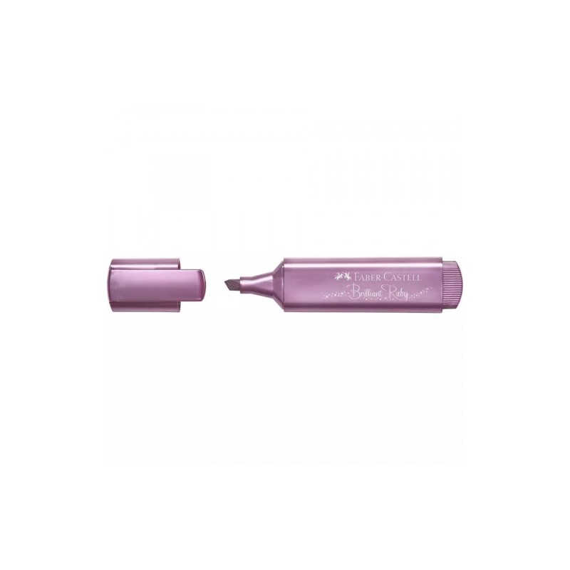 7529-MARCADOR TEXTLINER "METALICO". COLORES: RUBI. FABER CASTELL 154691 7529-MARCADOR TEXTLINER "METALICO". COLORES: RUBI. FABER CASTELL 154691