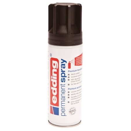 7555-SPRAY NEGRO INTENSO MATE. EDDING 5200-901