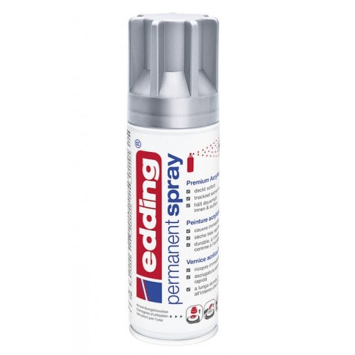 7569-SPRAY PLATA MATE. EDDING 5200-923
