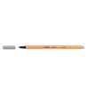 757-ROTULADOR PUNTA FINA POINT 88 0.4MM GRIS CLARO STABILO 88/94