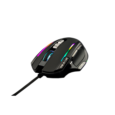 G LAB ILLUMINATED GAMING MOUSE 4800 DPI SOFTWARE BLACK KULT NITROGEN ATOM