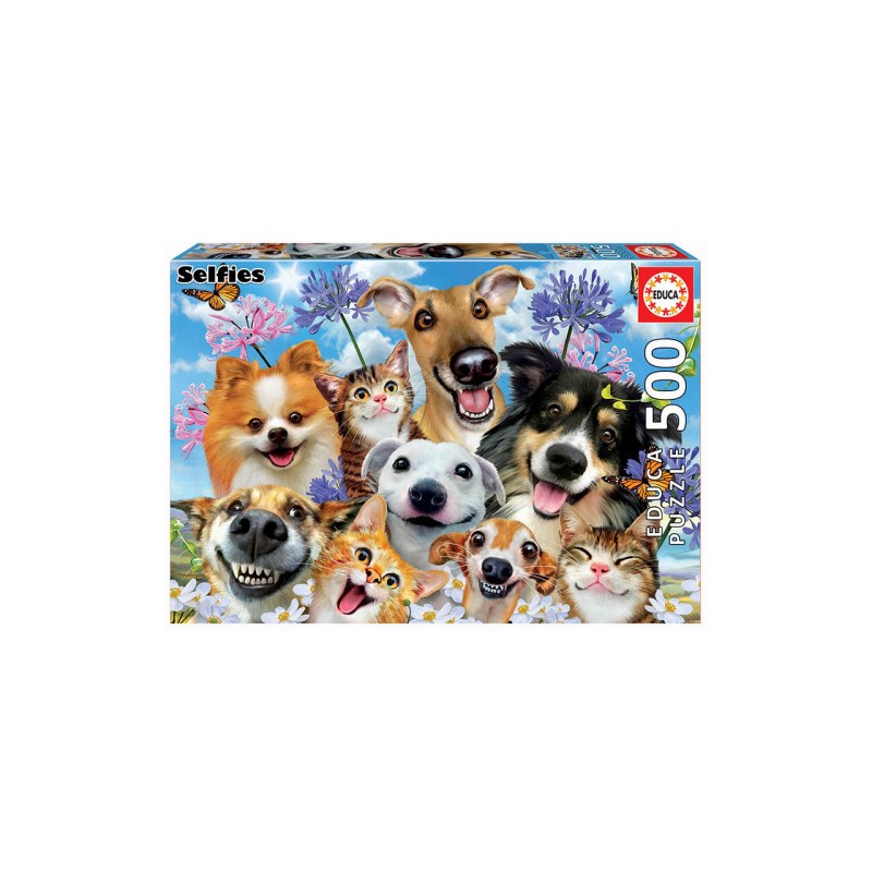 7591-Educa Fun in the sun selfie Puzzle rompecabezas 500 pieza(s)