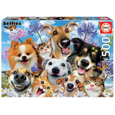 7591-Educa Fun in the sun selfie Puzzle rompecabezas 500 pieza(s)