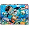 7592-Educa Underwater Selfies Puzzle rompecabezas 500 pieza(s)