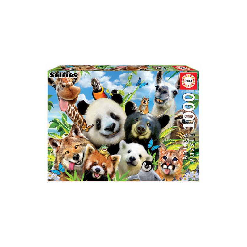 7599-Educa Llama Drama Selfie Puzzle rompecabezas 1000 pieza(s) 7599-Educa Llama Drama Selfie Puzzle rompecabezas 1000 pieza(s)