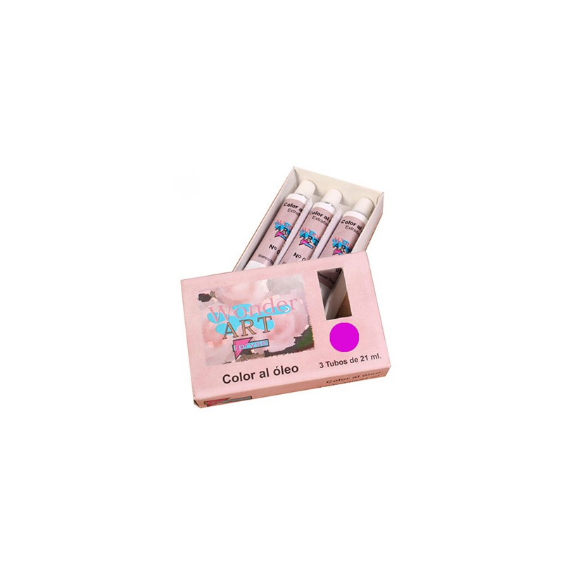 7634-CAJA 3 TUBOS 21ML. OLEO No.17 MAGENTA WONDER ART BY PRYSE 6250017 7634-CAJA 3 TUBOS 21ML. OLEO No.17 MAGENTA WONDER ART BY PRYSE 6250017