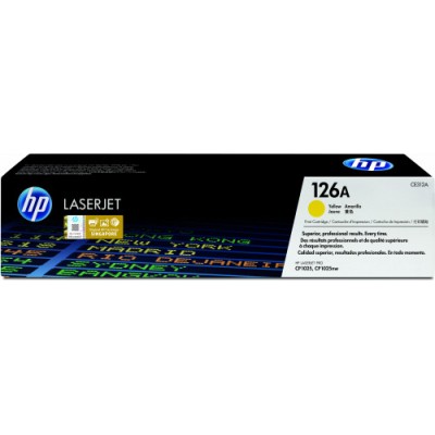 HP 126A TONER HP126A AMARILLO CE312A