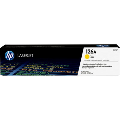 HP 126A TONER HP126A AMARILLO CE312A