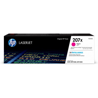 HP TONER 207X MAGENTA LASERJET M255 M282 W2213X