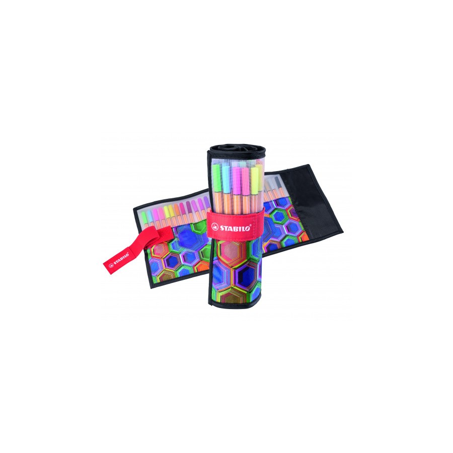 770-BLISTER BOLSA NYLON PUNTA FINA 0,4MM. POINT 88 DE 25 UNIDADES SURTIDOS STABILO 8825-071-20 770-BLISTER BOLSA NYLON PUNTA FINA 0,4MM. POINT 88 DE 25 UNIDADES SURTIDOS STABILO 8825-071-20