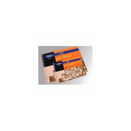 7709-CUADERNO DIBUJO A4 ACRILICO 12 HJS. 400GMS. HSAC WONDER ART BY PRYSE 6230051