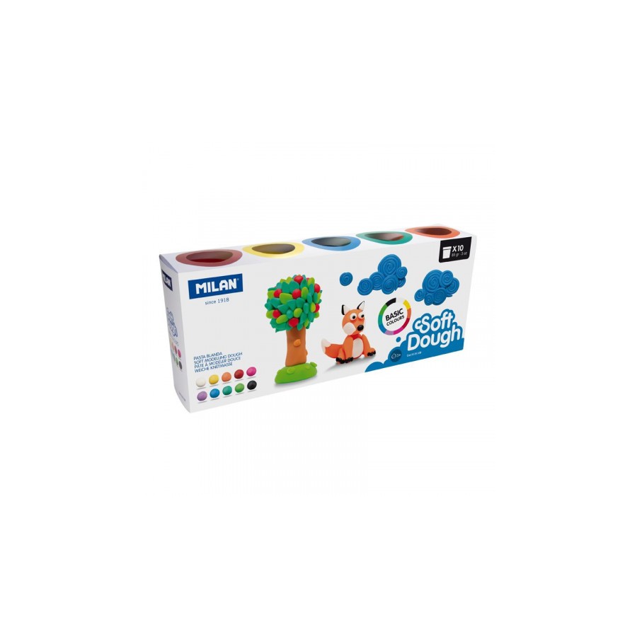 7723-Milan 913510B compuesto para ceramica y modelaje Pasta para modelar 850 g Multicolor 10 pieza(s) 7723-Milan 913510B compuesto para ceramica y modelaje Pasta para modelar 850 g Multicolor 10 pieza(s)