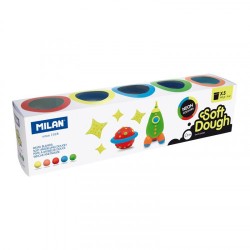 7725-Milan 913505N compuesto para ceramica y modelaje Pasta para modelar 890 g Multicolor 5 pieza(s)