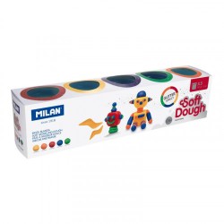 7727-Milan 913505G compuesto para ceramica y modelaje Pasta para modelar 710 g Multicolor 5 pieza(s)