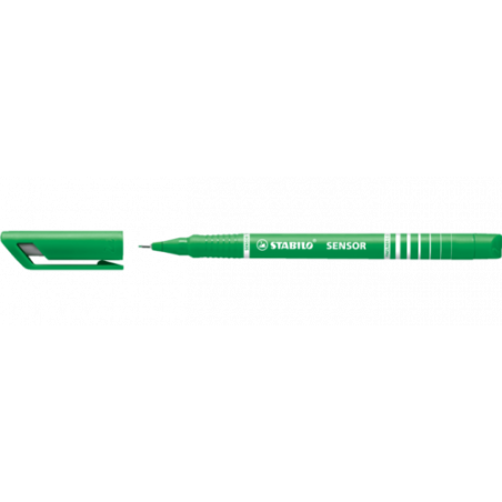 774-ROTULADOR SENSOR PUNTA FINA 0,3MM. VERDE STABILO 189/36