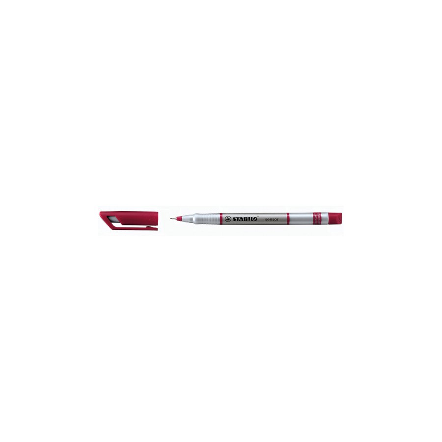775-ROTULADOR SENSOR PUNTA FINA 0,3MM. ROJO STABILO 189/40 775-ROTULADOR SENSOR PUNTA FINA 0,3MM. ROJO STABILO 189/40