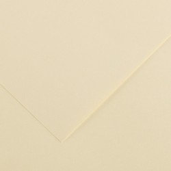 7750-PACK 25 HOJAS CARTULINA IRIS 50X65 185G CREMA CANSON C200040219
