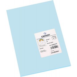 7764-PACK 50 HOJAS CARTULINA IRIS A3 185G AZUL CIELO CANSON C200040199
