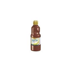 7788-Giotto Tempera Escolar 500 ml Botella Marron