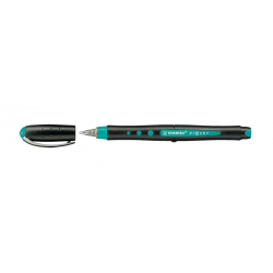 779-ROLLER BLACK + FINE PUNTA F PRECISION COLOR TURQUESA STABILO 1016/51