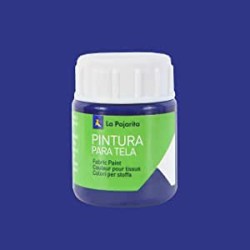 7811-PINTURA PARA TELA TRANSPARENTE T-04 AZUL VICTORIA. 25ML LA PAJARITA 113771