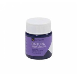 7818-PINTURA PARA CRISTAL AL AGUA CA-04 AZUL. 25ML LA PAJARITA 189171