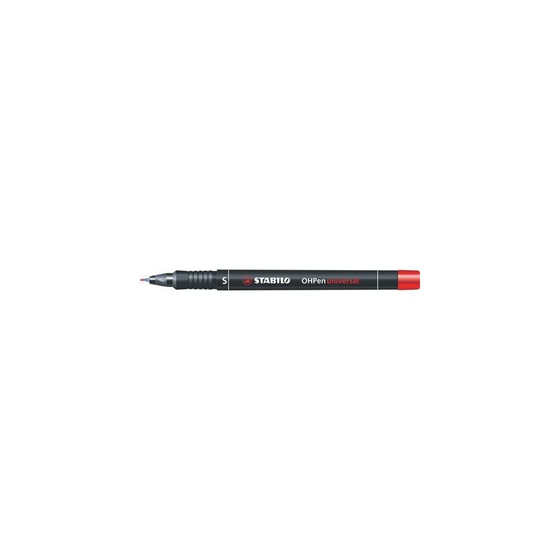 782-MARCADOR PERMANENTE PUNTA SUPERFINA OHPEN UNIVERSAL 0,4MM. ROJO STABILO 841/40