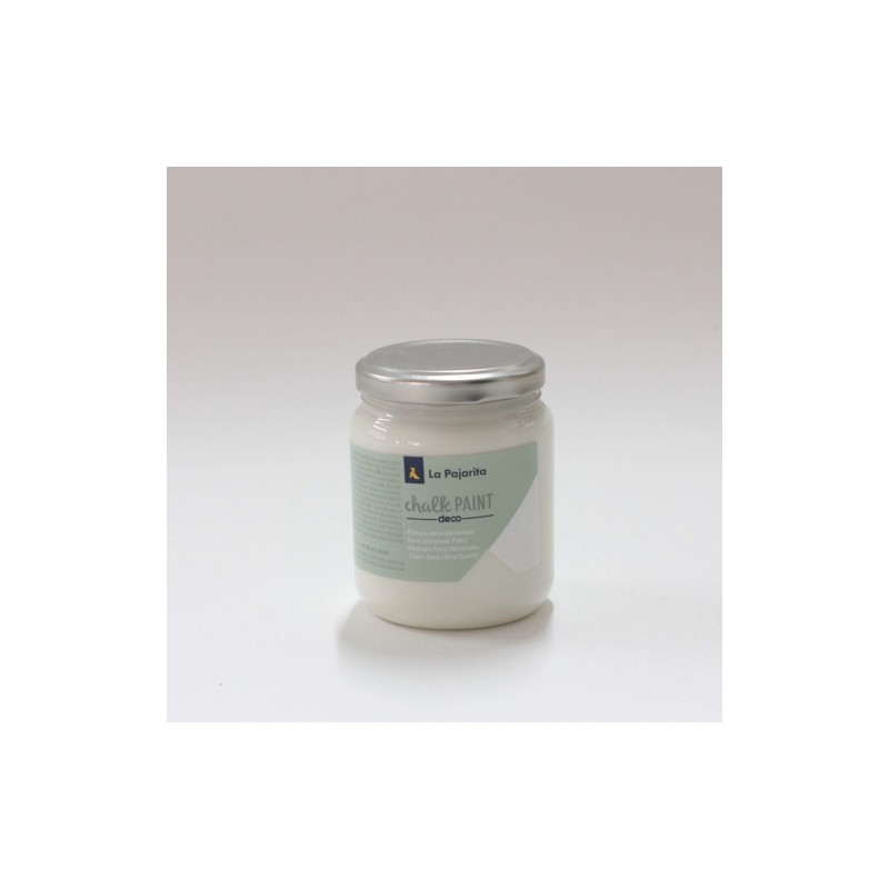 7823-La Pajarita Chalk paint white cotton 0,175 L 7823-La Pajarita Chalk paint white cotton 0,175 L