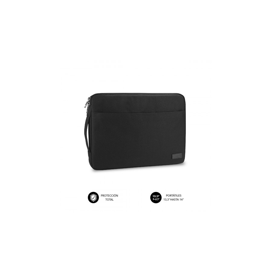 7856-SUBBLIM Funda Ordenador Urban Laptop Sleeve 13,3-14" Black