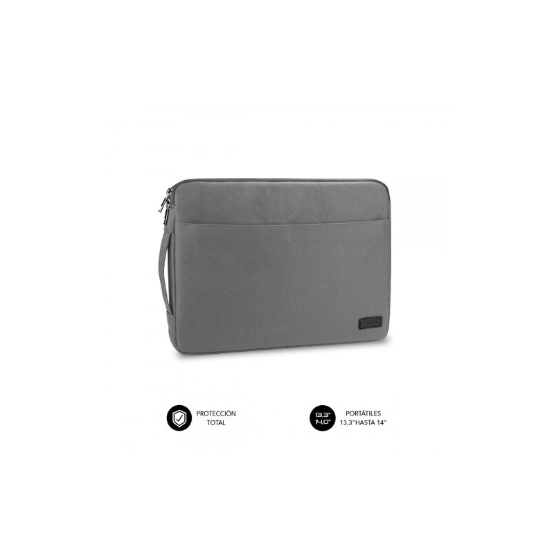 7858-SUBBLIM Funda Ordenador Urban Laptop Sleeve 13,3-14" Grey 7858-SUBBLIM Funda Ordenador Urban Laptop Sleeve 13,3-14" Grey