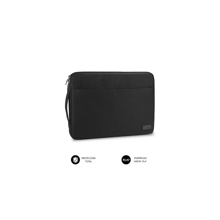 7860-SUBBLIM Funda Ordenador Urban Laptop Sleeve 15,6" Black