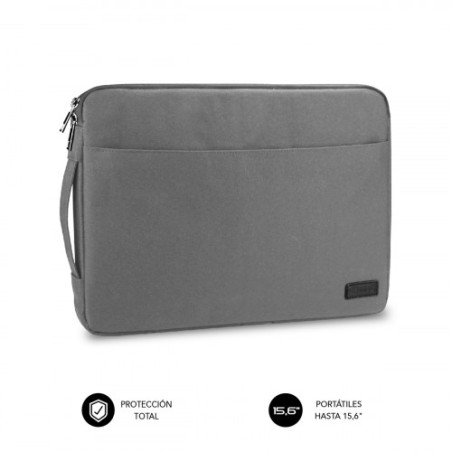 7862-SUBBLIM Funda Ordenador Urban Laptop Sleeve 15,6" Grey