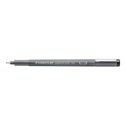 7875-ROTULADOR CALIBRADO PIGMENT LINER 308, 0,6MM, NEGRO STAEDTLER 308 06-9