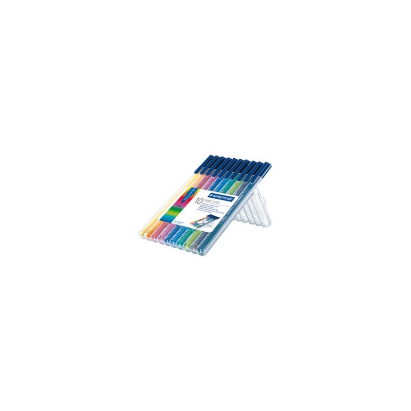 7881-ESTUCHE 10 PZASTRIPLUS COLOR 323, SURT. STAEDTLER 323 SB10 7881-ESTUCHE 10 PZASTRIPLUS COLOR 323, SURT. STAEDTLER 323 SB10