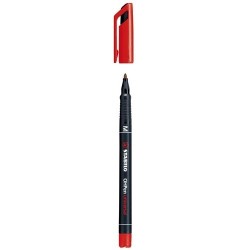 790-MARCADOR PERMANENTE PUNTA MEDIA OHPEN UNIVERSAL 1MM. ROJO STABILO 843/40