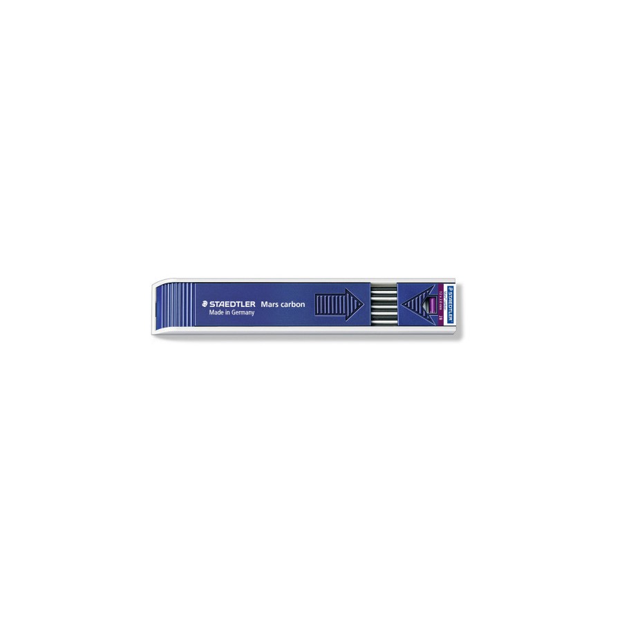 7909-ESTUCHE 12 MINAS CARBON 200, 2MM, GRAD. 2B STAEDTLER 200-2B 7909-ESTUCHE 12 MINAS CARBON 200, 2MM, GRAD. 2B STAEDTLER 200-2B