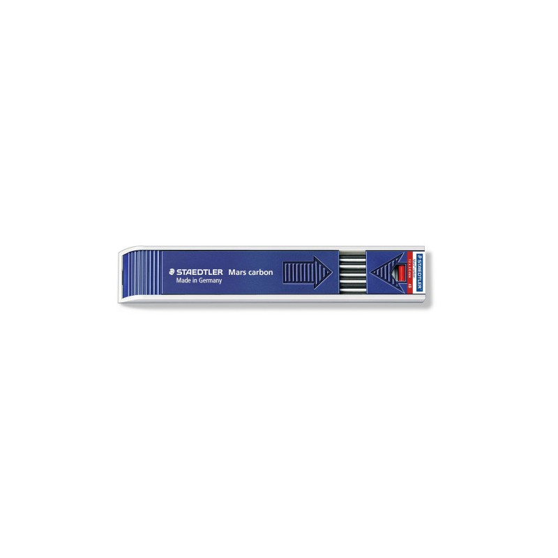 7911-Staedtler Mars Carbon 200 mina de repuesto 4B Negro 7911-Staedtler Mars Carbon 200 mina de repuesto 4B Negro