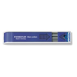 7913-ESTUCHE 12 MINAS CARBON 200, 2MM, GRAD. B STAEDTLER 200-B