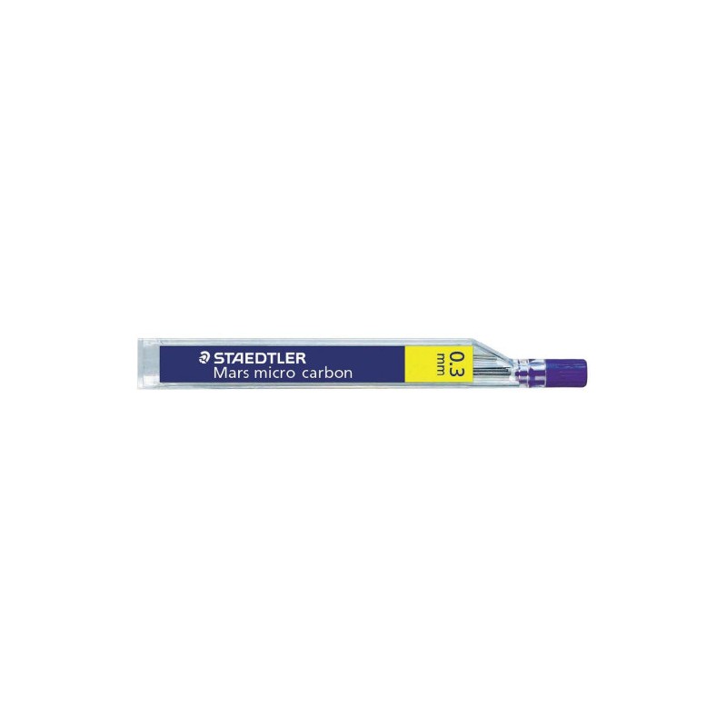 7916-MINAS MICRO CARBON 250, 0,3MM, GRAD. B STAEDTLER 250 03-B