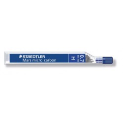 7926-MINAS MICRO CARBON 250, 0,7MM, GRAD. H STAEDTLER 250 07-H