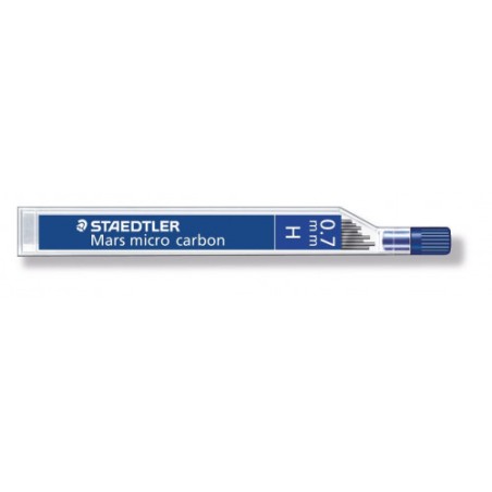 7926-MINAS MICRO CARBON 250, 0,7MM, GRAD. H STAEDTLER 250 07-H