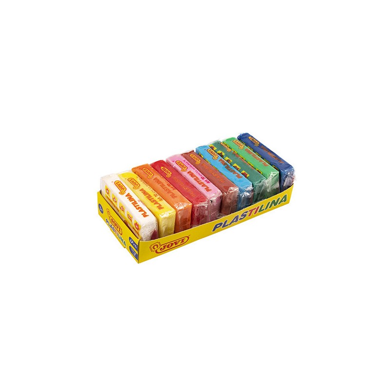 7946-BANDEJA 10 PASTILLAS PLASTILINA JOVI 70/10S