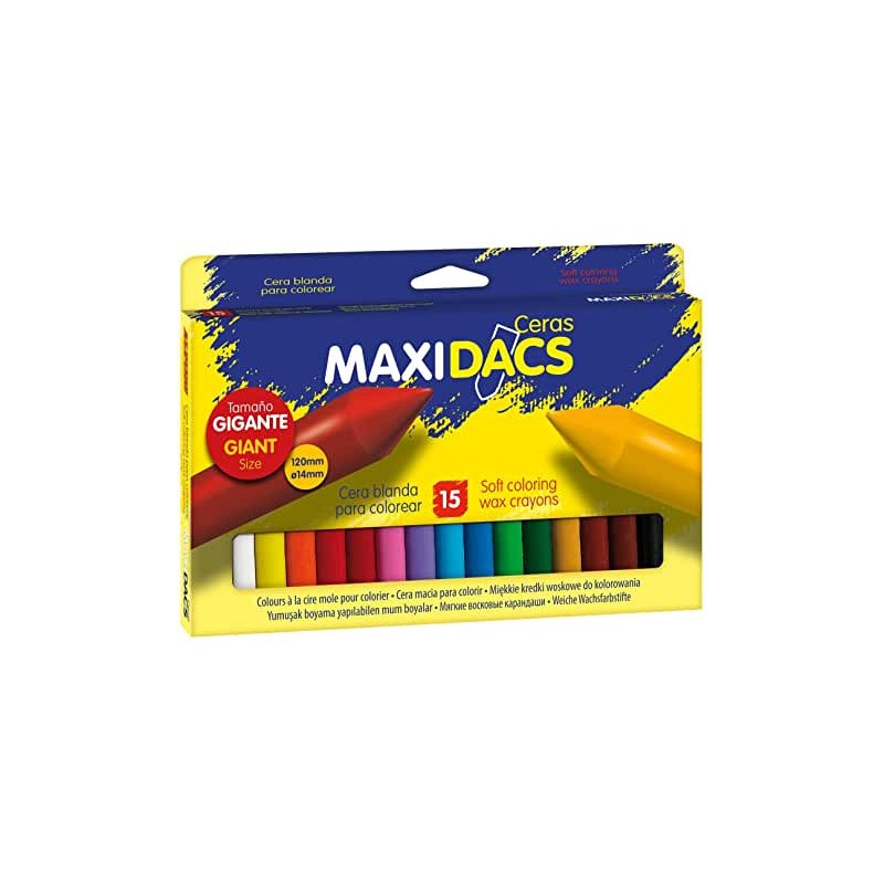 7965-ESTUCHE 15 CERAS PARA NINOS MAXIDACS DACS DX050216 7965-ESTUCHE 15 CERAS PARA NINOS MAXIDACS DACS DX050216