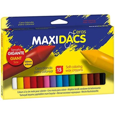 7965-ESTUCHE 15 CERAS PARA NINOS MAXIDACS DACS DX050216