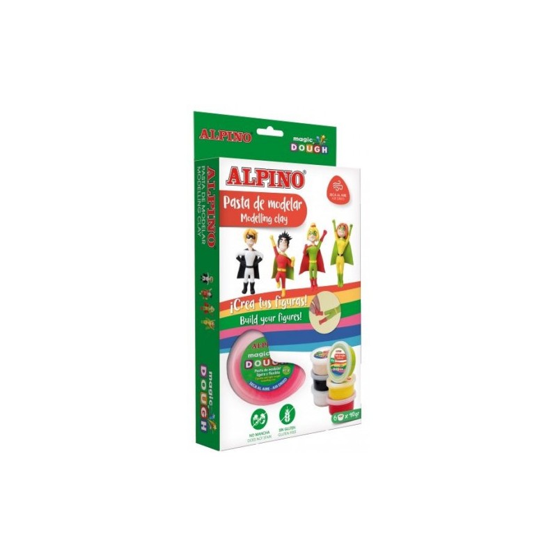 7968-Alpino DP000207 compuesto para ceramica y modelaje Arcilla de modelar 240 g Multicolor 1 pieza(s) 7968-Alpino DP000207 compuesto para ceramica y modelaje Arcilla de modelar 240 g Multicolor 1 pieza(s)