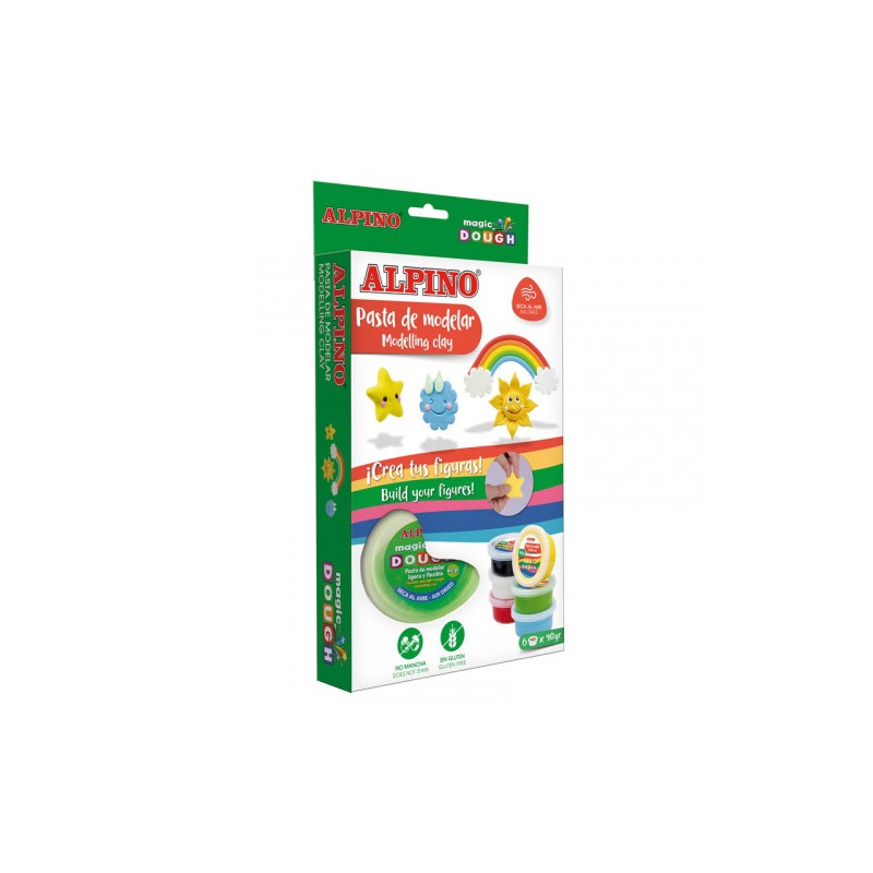 7969-Alpino DP000209 compuesto para ceramica y modelaje Arcilla de modelar 240 g Multicolor 1 pieza(s) 7969-Alpino DP000209 compuesto para ceramica y modelaje Arcilla de modelar 240 g Multicolor 1 pieza(s)