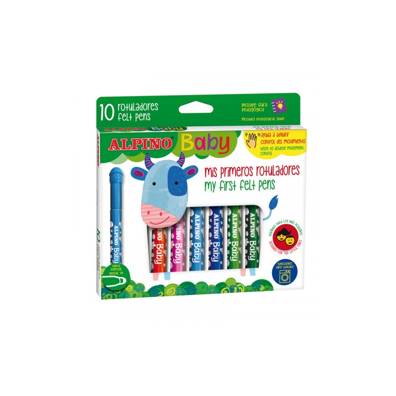 7973-ESTUCHE 10 ROTULADORES BABY ALPINO AR002010 7973-ESTUCHE 10 ROTULADORES BABY ALPINO AR002010